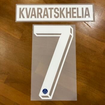 2026 - 27 PARIS ST GERMAIN HOME CUP NAMESET KVARATSKHELIA
