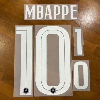 2020 - 22 FRANCE HOME NAMESET MBAPPE