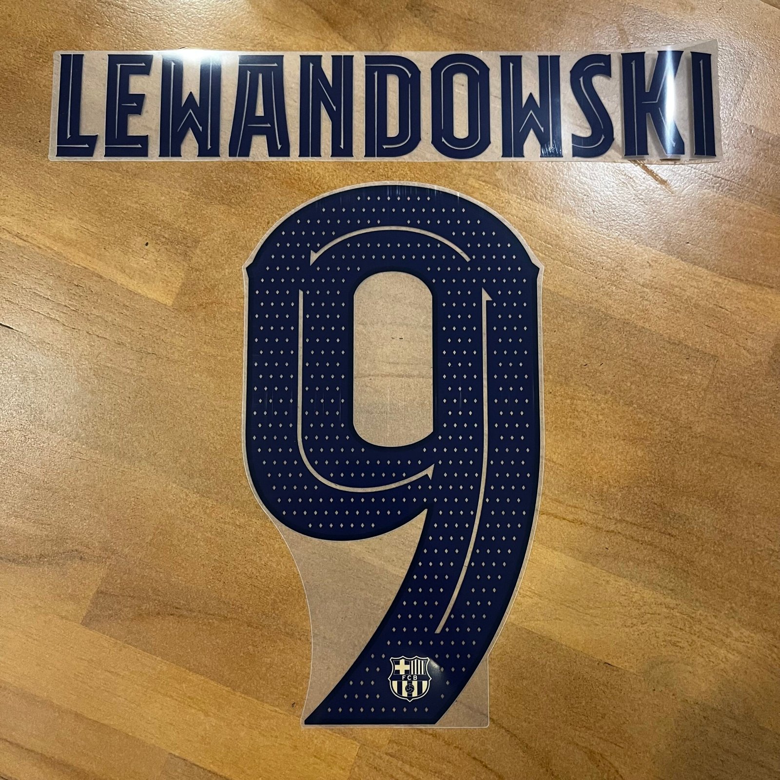 2022 - 23 BARCELONA AWAY CUP NAMESET LEWANDOWSKI