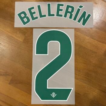 2023 - 25 REAL BETIS HOME LIGA NAMESET BELLERIN