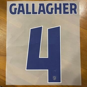 2025 - 26 ATLETICO MADRID HOME CUP NAMESET GALLAGHER
