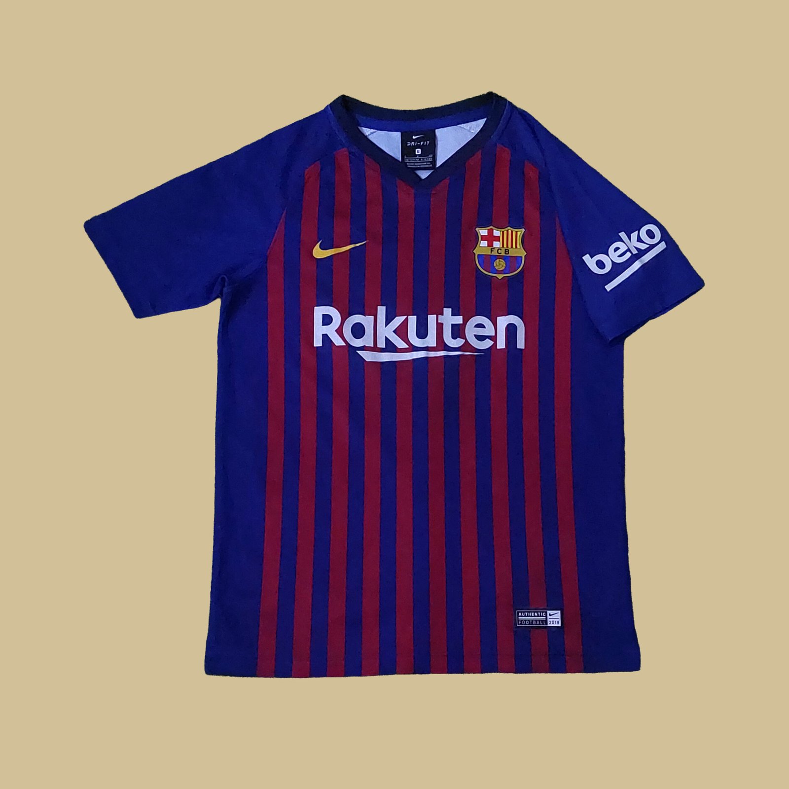 2018 – 19 BARCELONA HOME BOYS SUPPORTER VERSION SHIRT