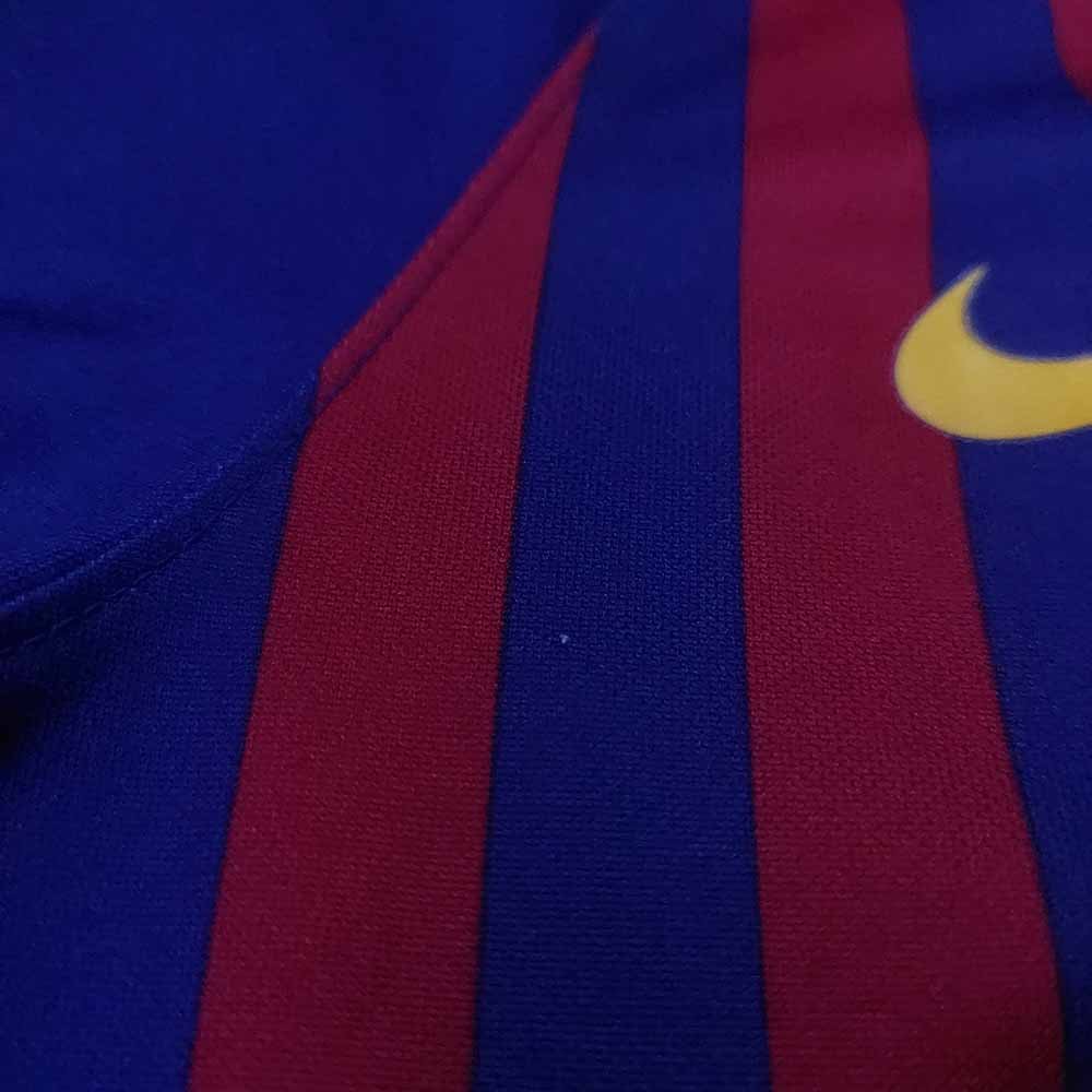 2018 – 19 BARCELONA HOME BOYS SUPPORTER VERSION SHIRT - Image 10