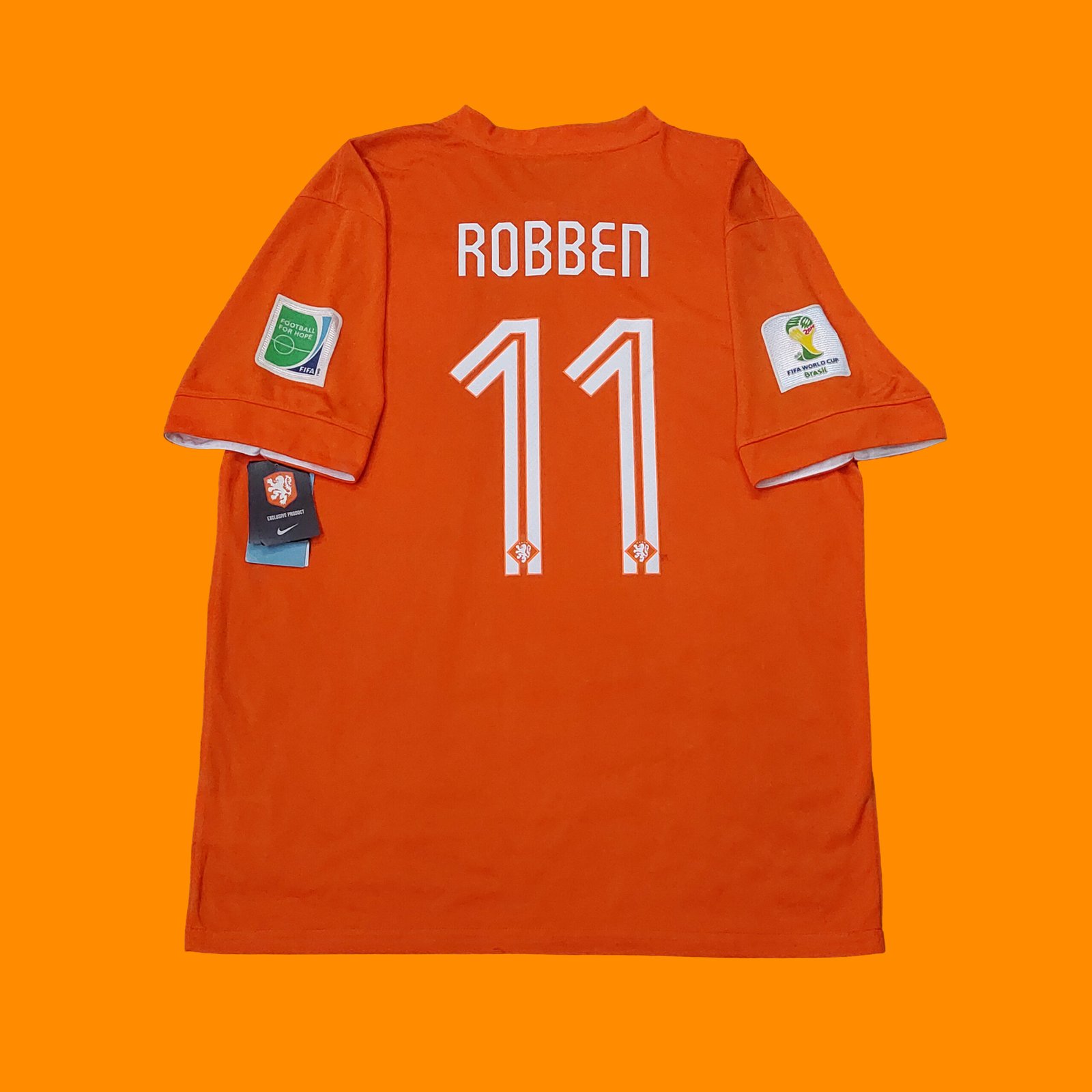2014 NETHERLANDS HOME SHIRT ROBBEN