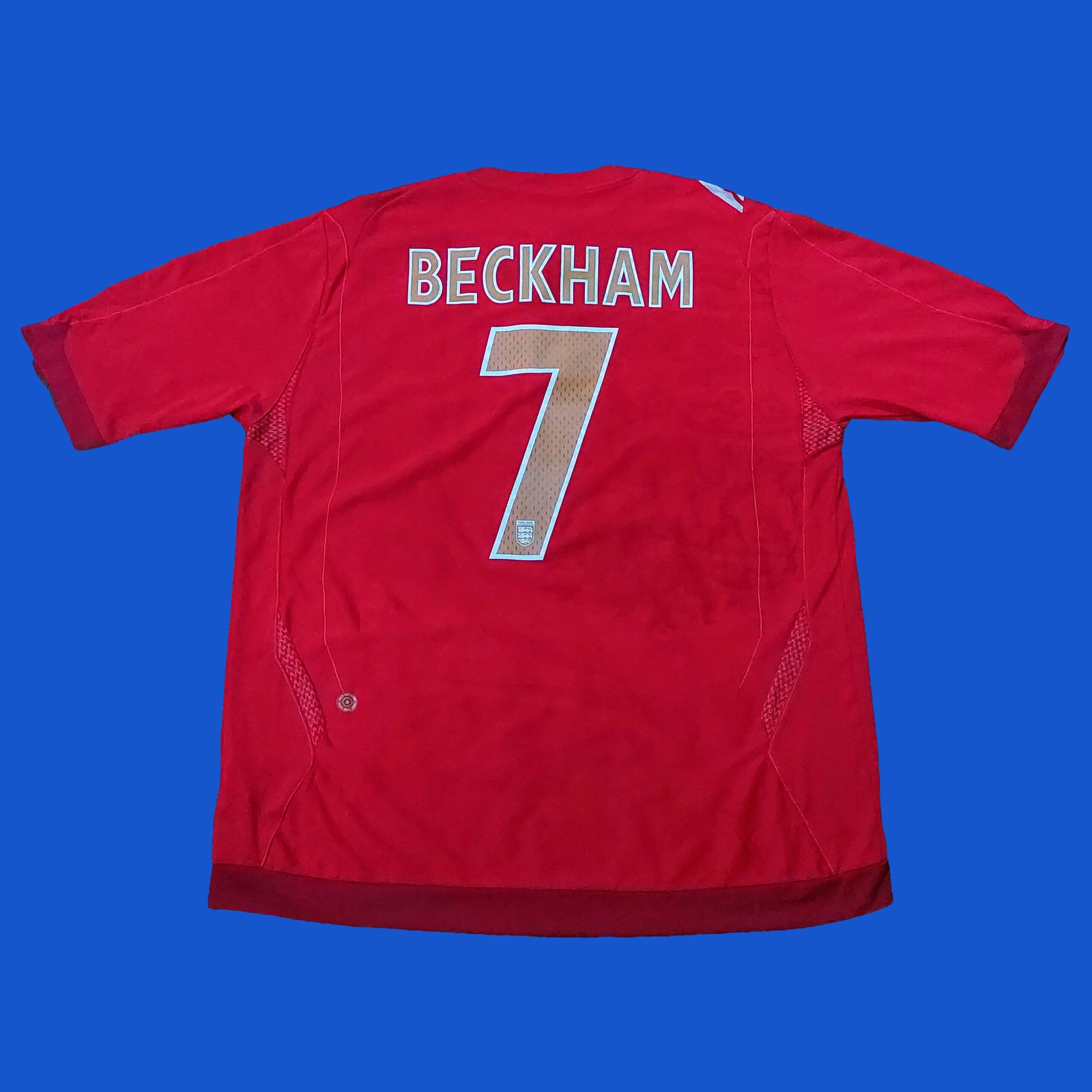 2006 ENGLAND AWAY SHIRT BECKHAM