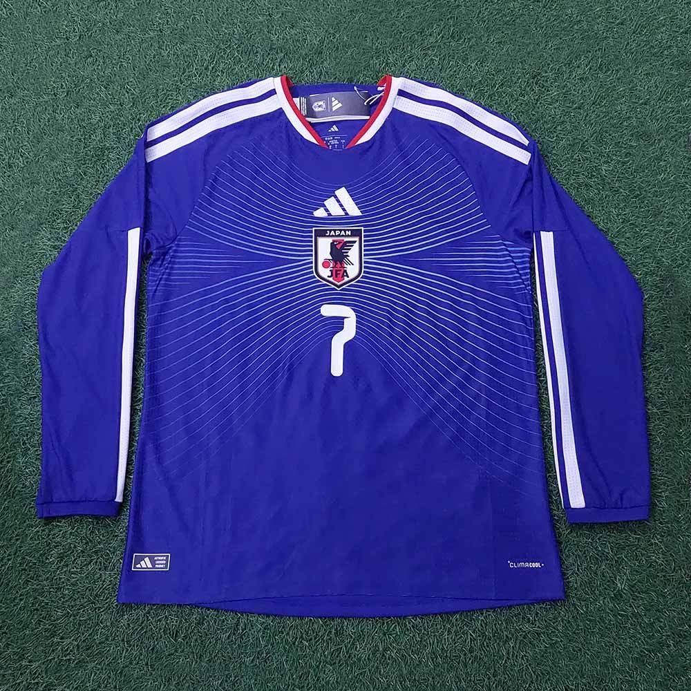 2026 JAPAN HOME LS AUTHENTIC CLIMACOOL+ P2R SHIRT MITOMA - Image 2