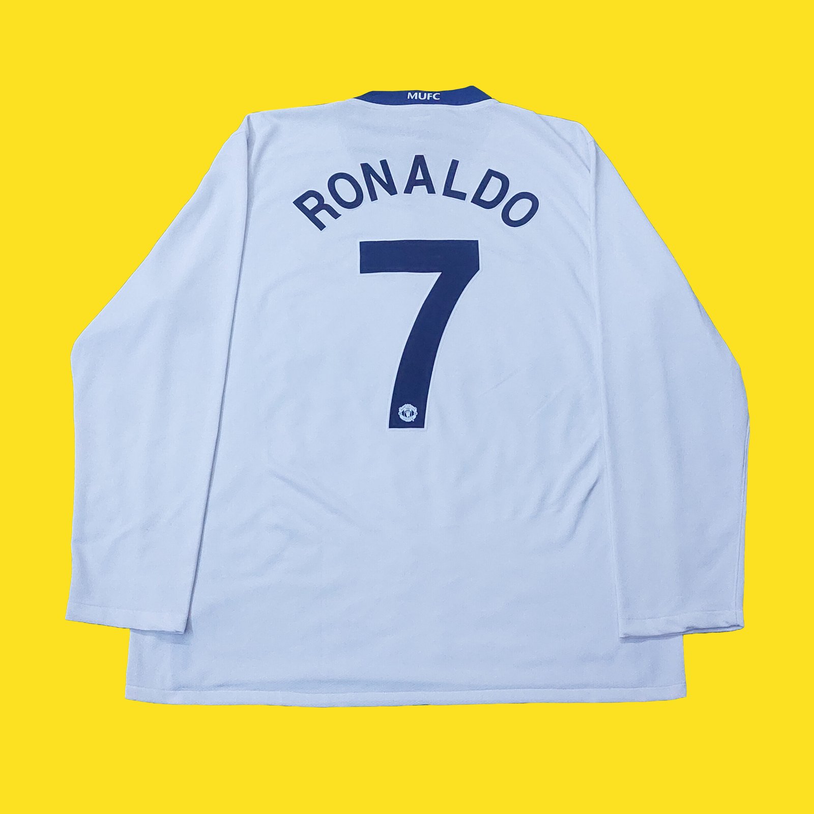 2008 – 09 MANCHESTER UNITED AWAY LS SHIRT RONALDO