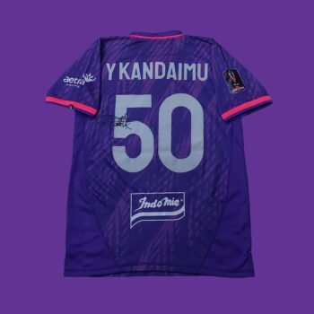 2022 PERSITA TANGERANG HOME MATCH WORN PIALA PRESIDEN SHIRT YOHANES KANDAIMU