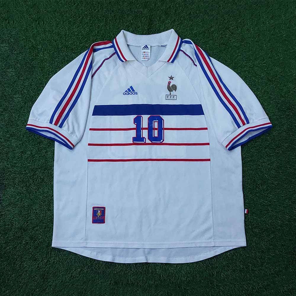 1998 FRANCE AWAY SHIRT ZIDANE - Image 2