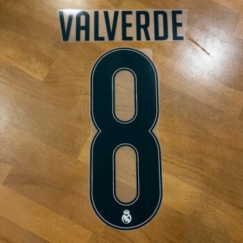 2026 - 27 REAL MADRID HOME CUP NAMESET VALVERDE