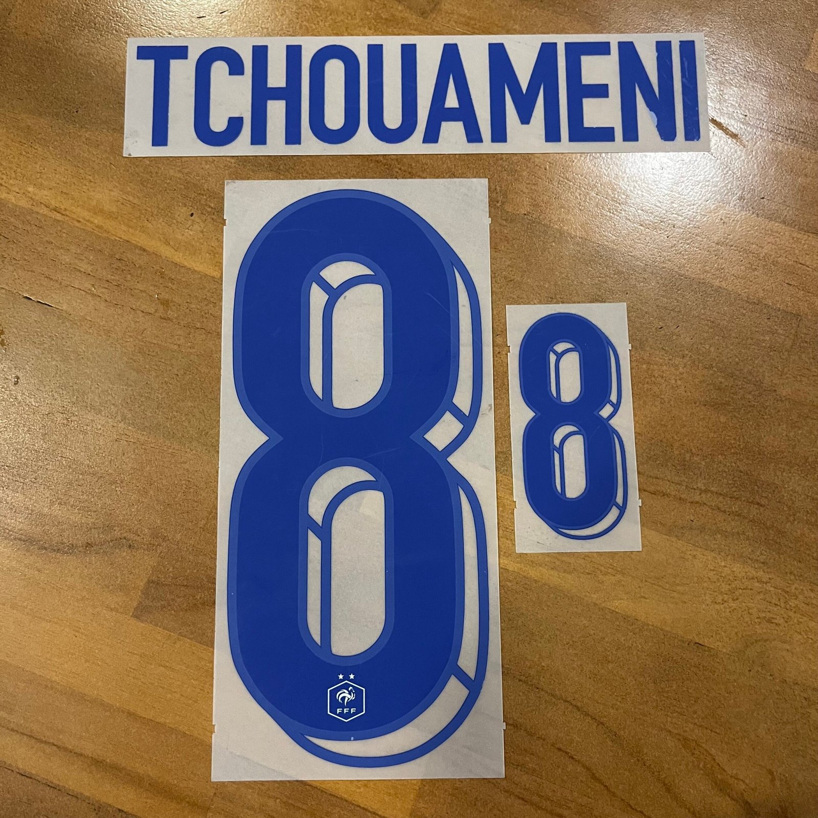 2024 - 26 FRANCE AWAY NAMESET TCHOUAMENI