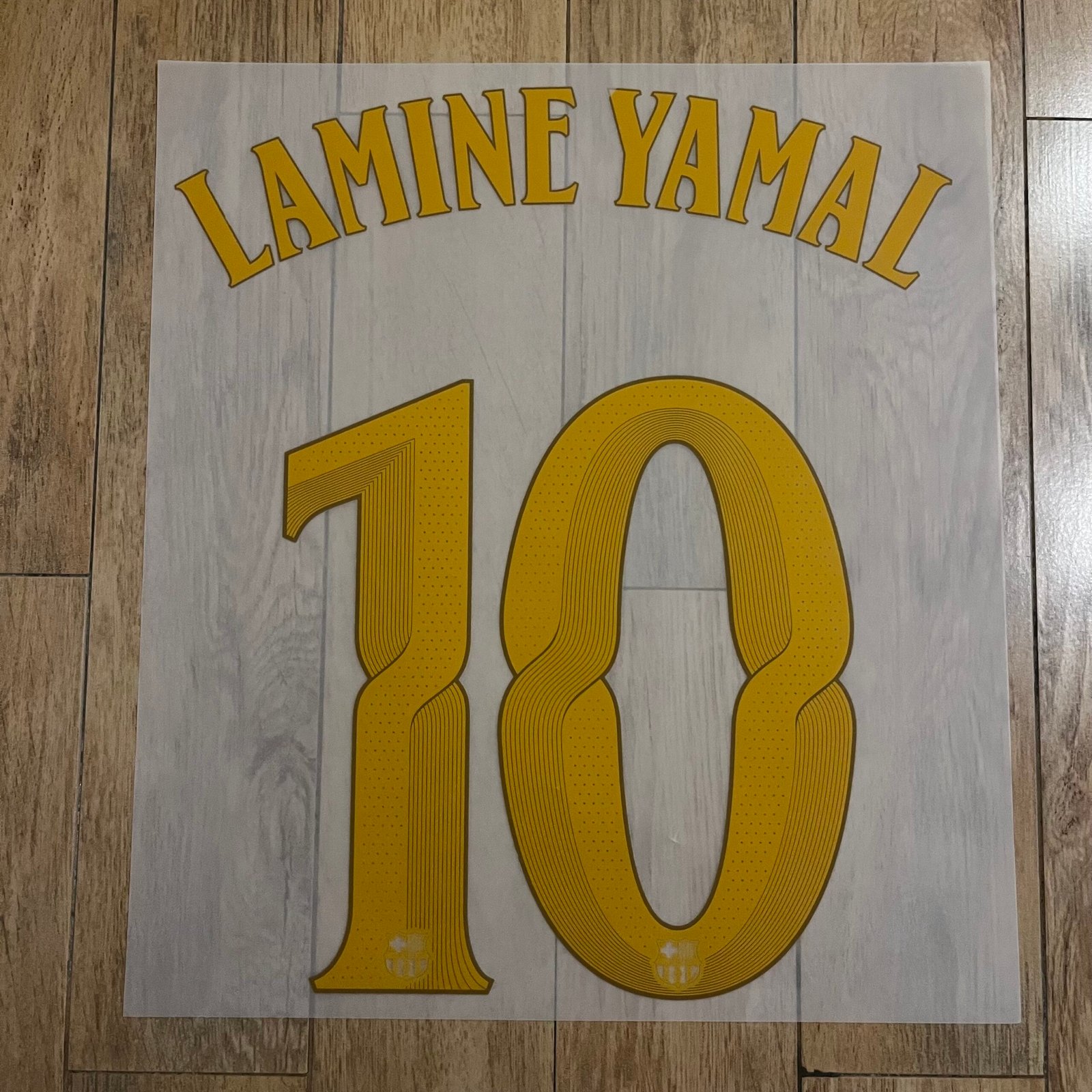 2026 - 27 BARCELONA HOME CUP NAMESET LAMINE YAMAL