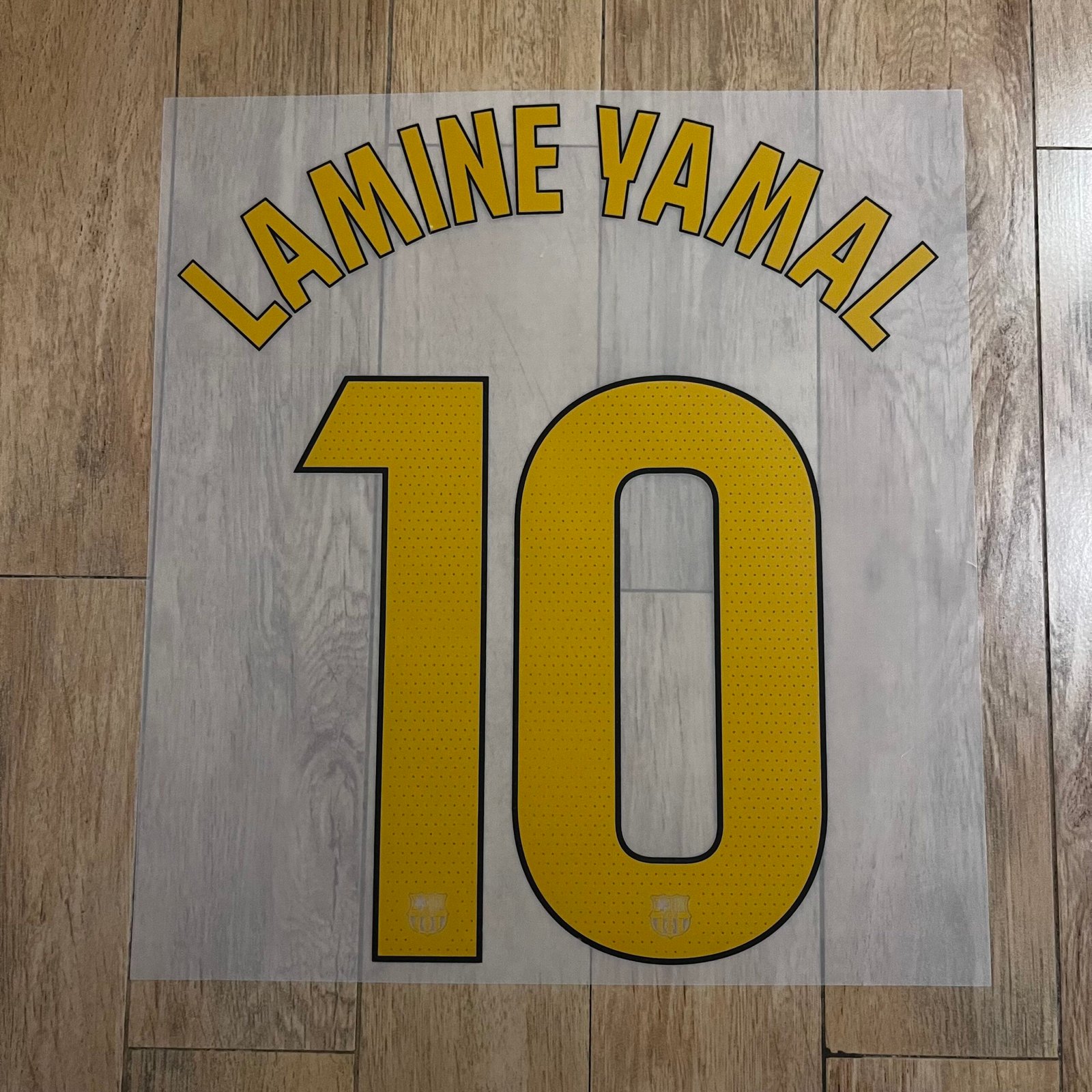 2026 - 27 BARCELONA LIGA HOME NAMESET LAMINE YAMAL
