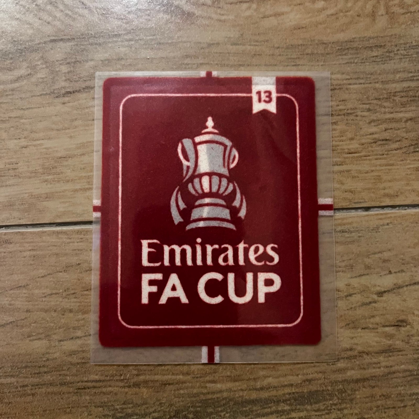 2025 - 27 MANCHESTER UNITED FA CUP 13TH TITTLE PATCH
