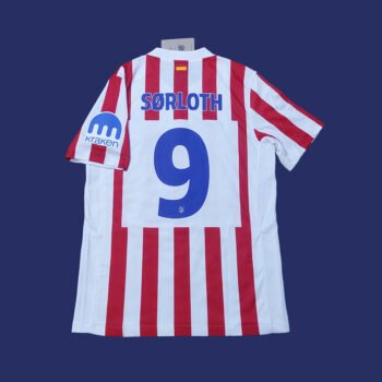 2025 – 26 ATLETICO MADRID HOME SHIRT SORLOTH