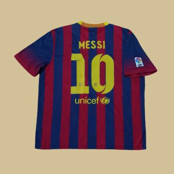 2013 – 14 BARCELONA HOME SHIRT MESSI