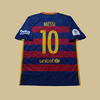 2015 – 16 BARCELONA HOME SHIRT MESSI