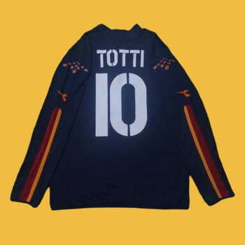 2003 – 04 AS ROMA FOURTH LS SHIRT TOTTI