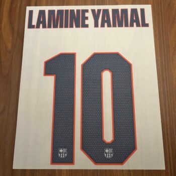 2026 - 27 BARCELONA THIRD CUP NAMESET LAMINE YAMAL