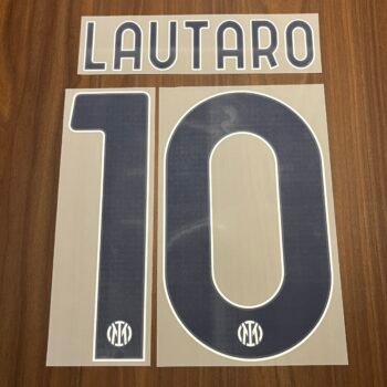 2026 - 27 INTER MILAN AWAY NAMESET LAUTARO