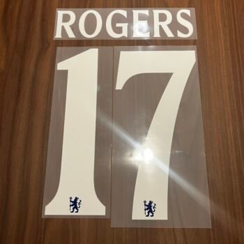 2026 - 27 CHELSEA HOME / AWAY CUP NAMESET ROGERS