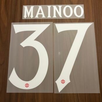 2026 / 27 MANCHESTER UNITED HOME / AWAY + 25 / 26 HOME CUP NAMESET MAINOO