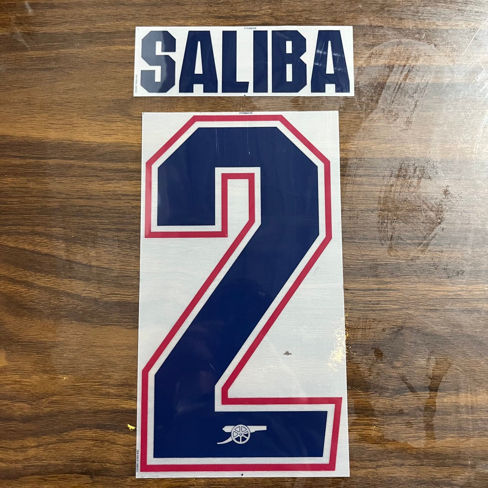 2026 - 27 ARSENAL THIRD CUP NAMESET SALIBA