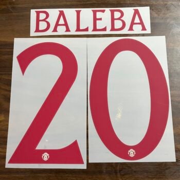 2026 - 27 MANCHESTER UNITED THIRD CUP NAMESET BALEBA