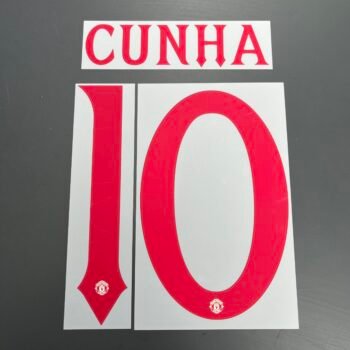 2026 - 27 MANCHESTER UNITED THIRD CUP NAMESET CUNHA
