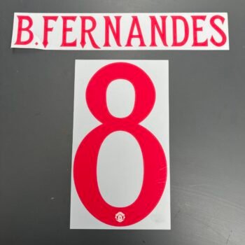 2026 - 27 MANCHESTER UNITED THIRD CUP NAMESET BRUNO FERNANDES