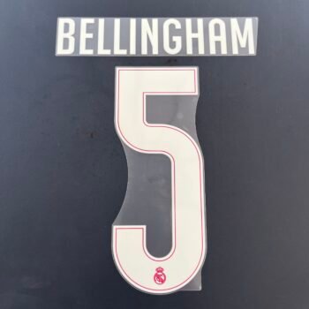 2026 - 27 REAL MADRID THIRD CUP NAMESET BELLINGHAM