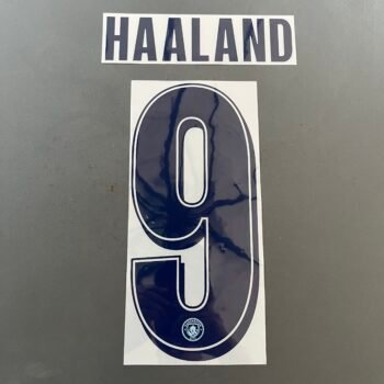 2025 - 26 MANCHESTER CITY HOME / THIRD CUP + 25/26 HOME CUP NAMESET HAALAND