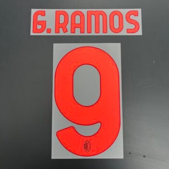 2026 - 27 AC MILAN THIRD NAMESET GONCALO RAMOS