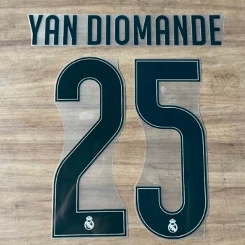 2026 - 27 REAL MADRID HOME CUP NAMESET YAN DIOMANDE
