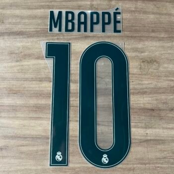 2026 - 27 REAL MADRID HOME CUP NAMESET MBAPPE