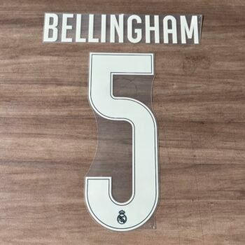 2026 - 27 REAL MADRID AWAY CUP NAMESET BELLINGHAM