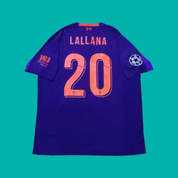 2018 – 19 LIVERPOOL AWAY SHIRT LALLANA