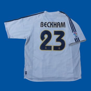2003 – 04 REAL MADRID HOME SHIRT BECKHAM