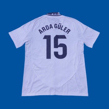 2024 – 25 REAL MADRID HOME SHIRT ARDA GÜLER