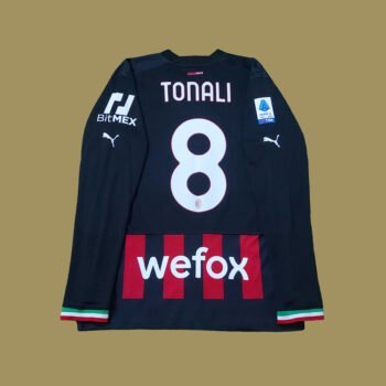 2022 – 23 AC MILAN HOME LS SHIRT TONALI
