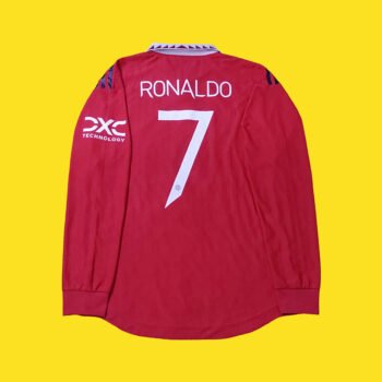 2022 – 23 MANCHESTER UNITED HOME LS AUTHENTIC HEATRDY P2R SHIRT RONALDO