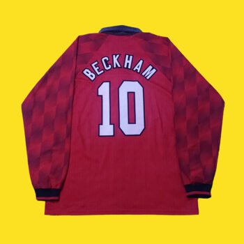 1996 – 97 MANCHESTER UNITED HOME LS SHIRT BECKHAM