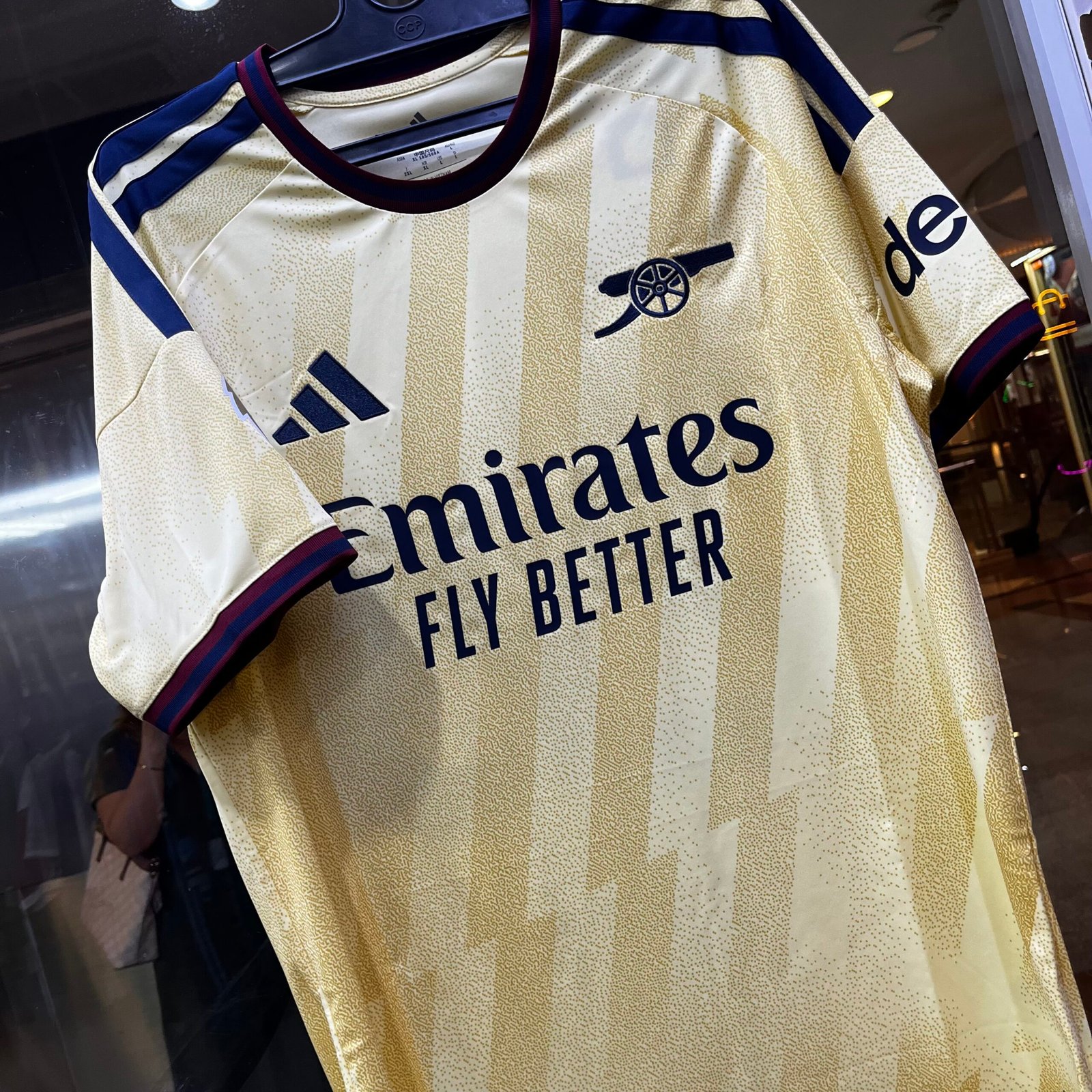 2026 - 27 ARSENAL THIRD SHIRT CHAMPIONS 26 + EPL GOLD PATCH - Image 3