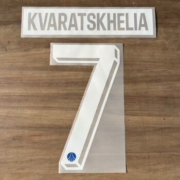 2026 - 27 PARIS ST GERMAIN HOME CUP NAMESET KVARATSKHELIA