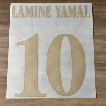 2026 - 27 BARCELONA AWAY CUP NAMESET LAMINE YAMAL