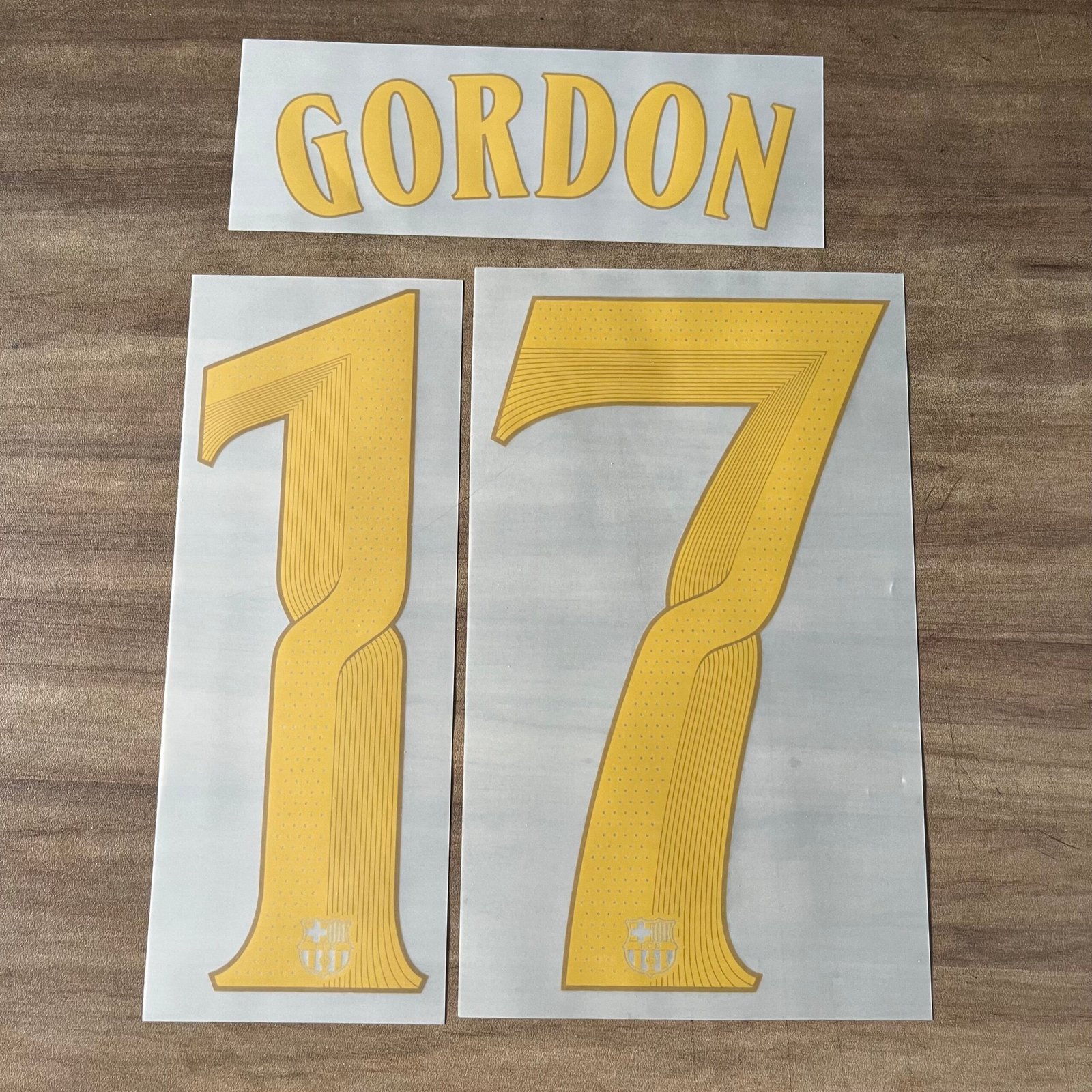 2026 - 27 BARCELONA HOME CUP NAMESET GORDON