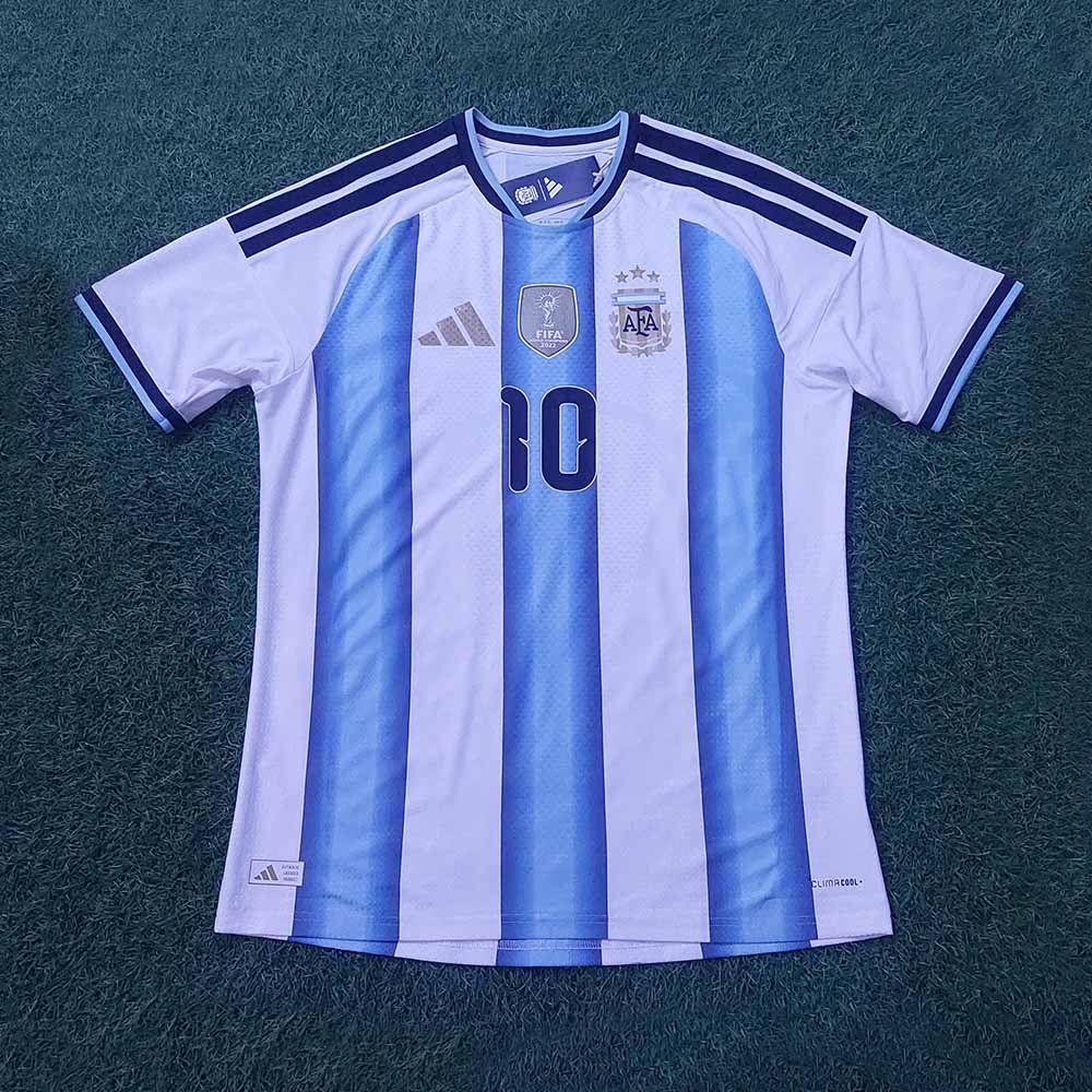 2026 ARGENTINA HOME AUTHENTIC CLIMACOOL+ P2R SHIRT MESSI - Image 2