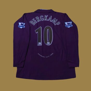2005 – 06 ARSENAL HOME LS SHIRT BERGKAMP