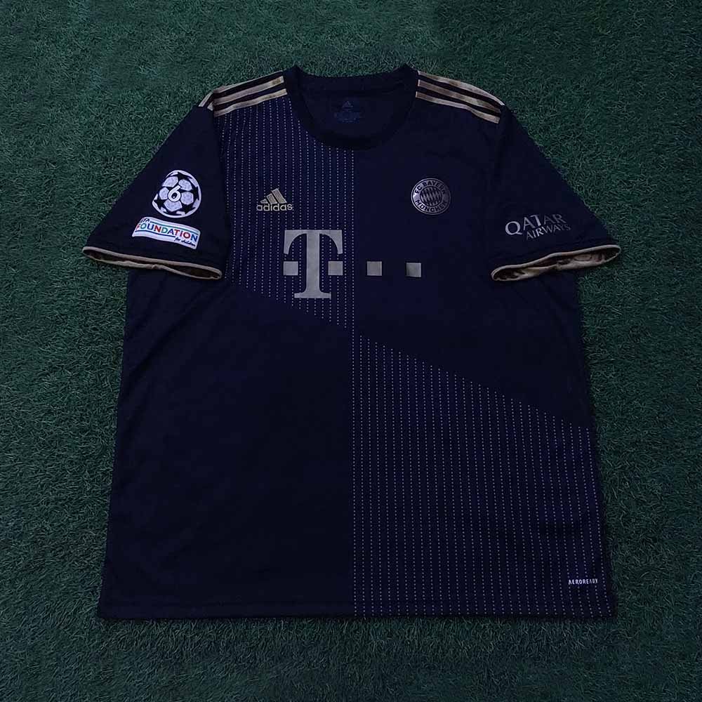 2021 – 22 BAYERN MUNICH AWAY SHIRT UPAMECANO - Image 2