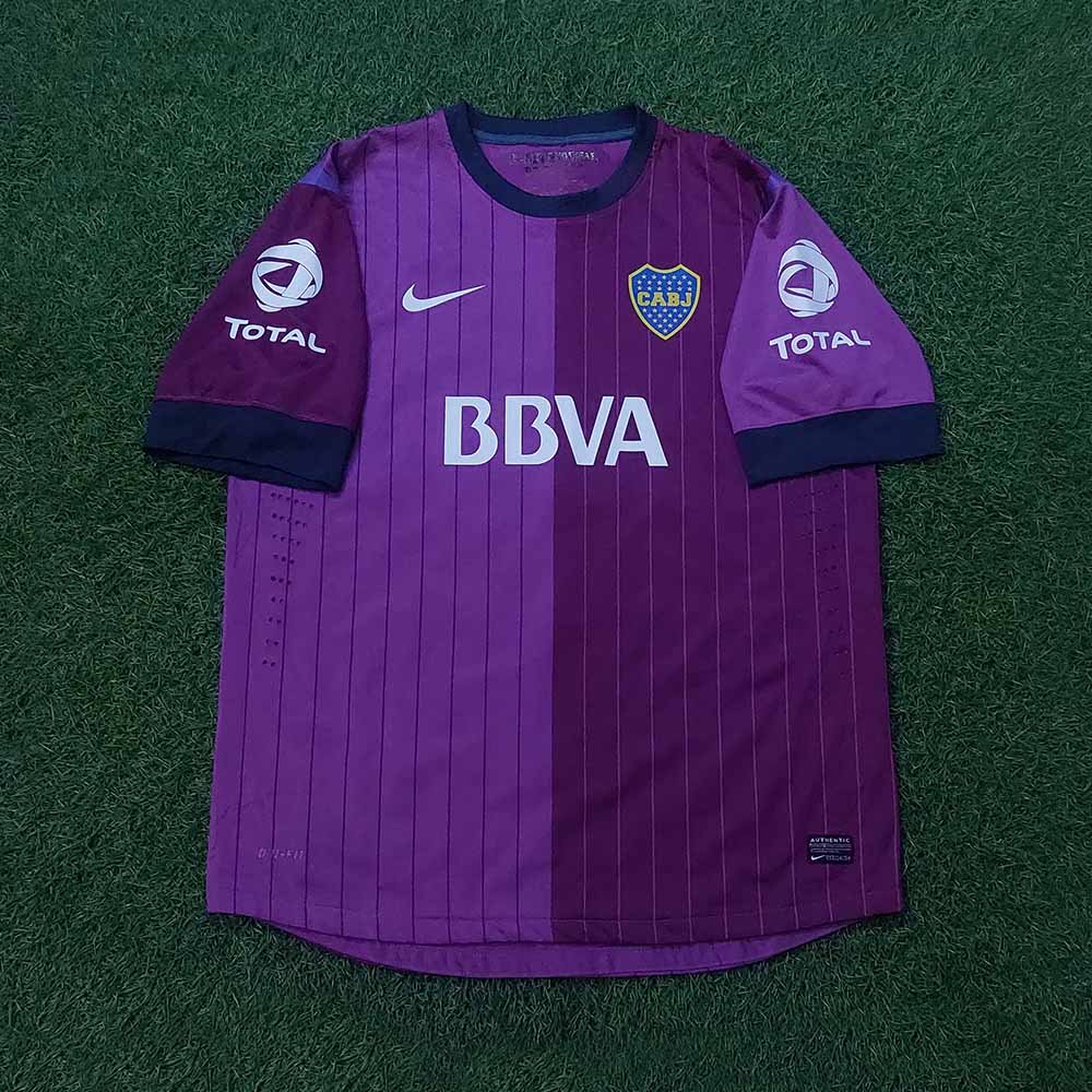 2012 – 13 BOCA JUNIORS THIRD P2R SHIRT JUAN ROMÁN RIQUELME - Image 2